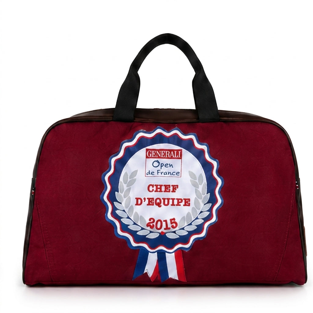 Sac Week-End  - avec votre Textile L / Tapis de selle upcyclé